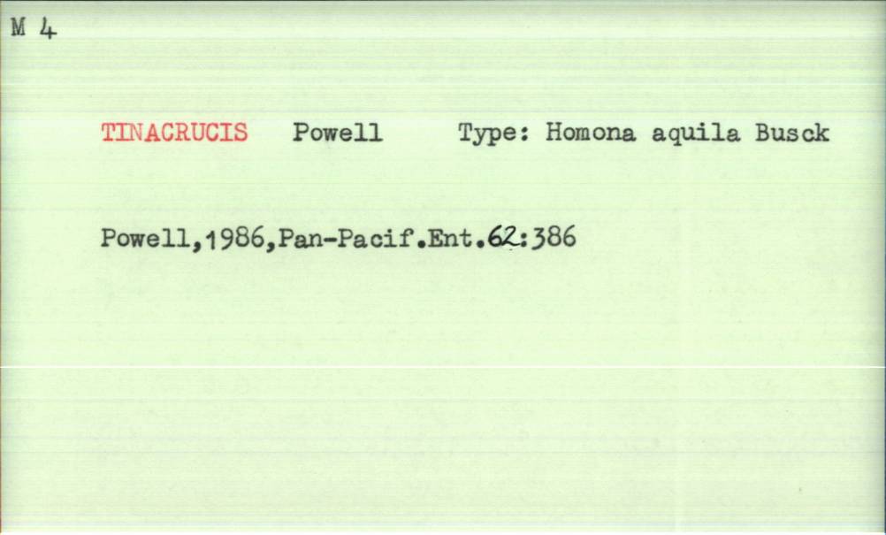 front of card